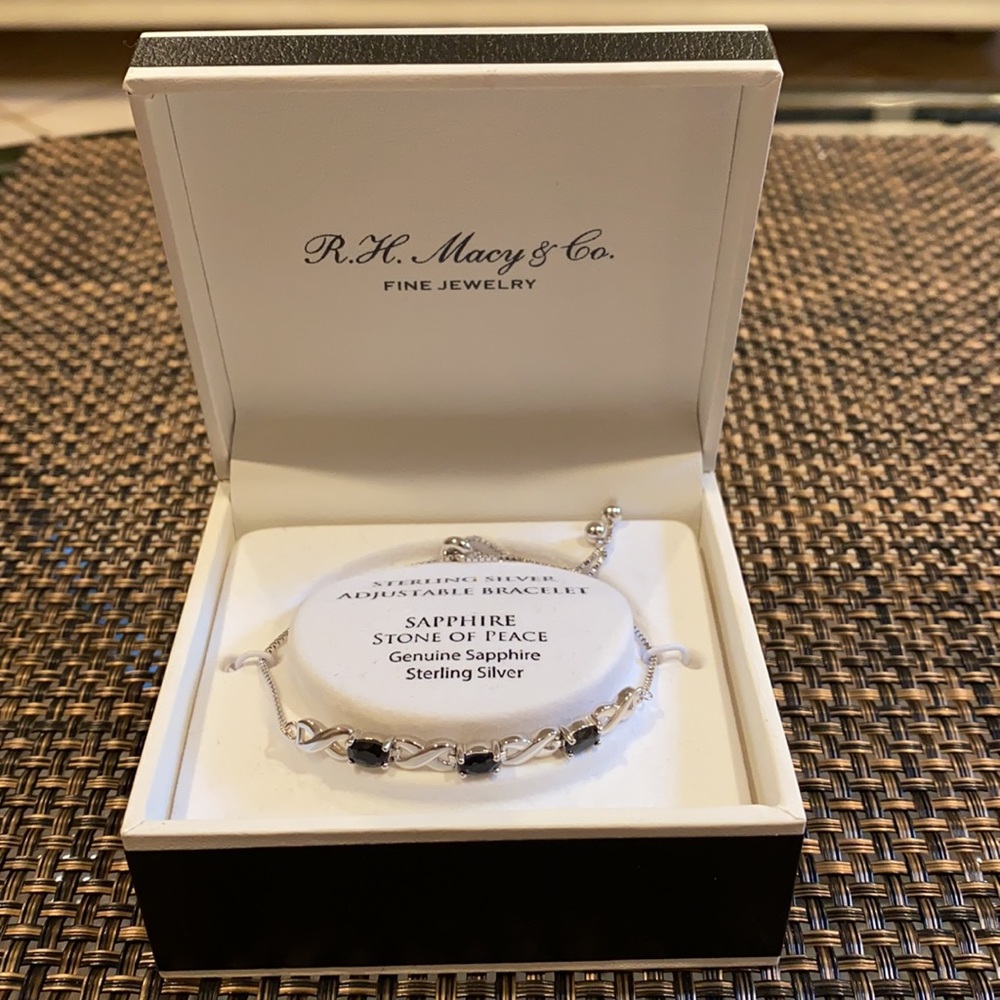 Sapphire bracelet - Picture 3 of 10